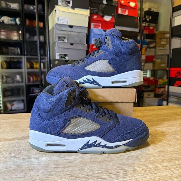 Size 9.5 - AJ 5 Midnight Navy