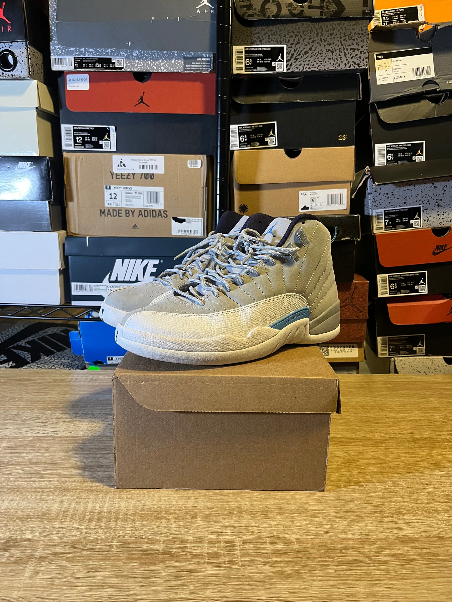 Size 10 - AJ 12 Retro Grey University