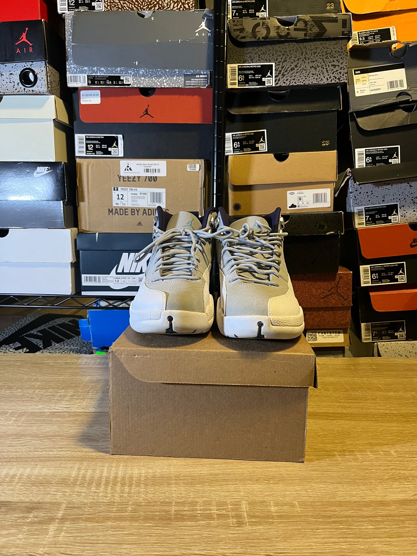 Size 10 - AJ 12 Retro Grey University