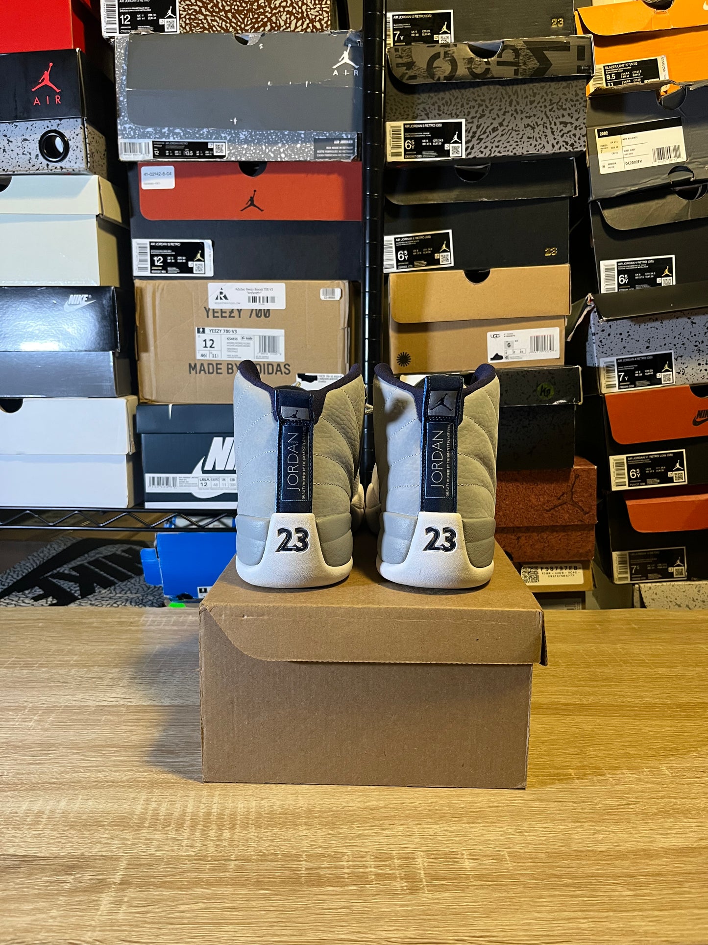 Size 10 - AJ 12 Retro Grey University