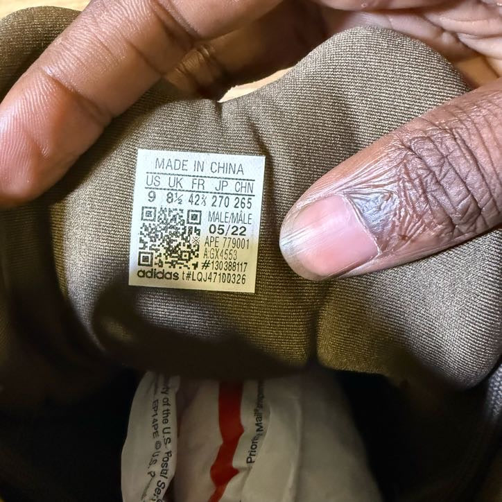 Size 9 - YZY 500 High Taupe Black
