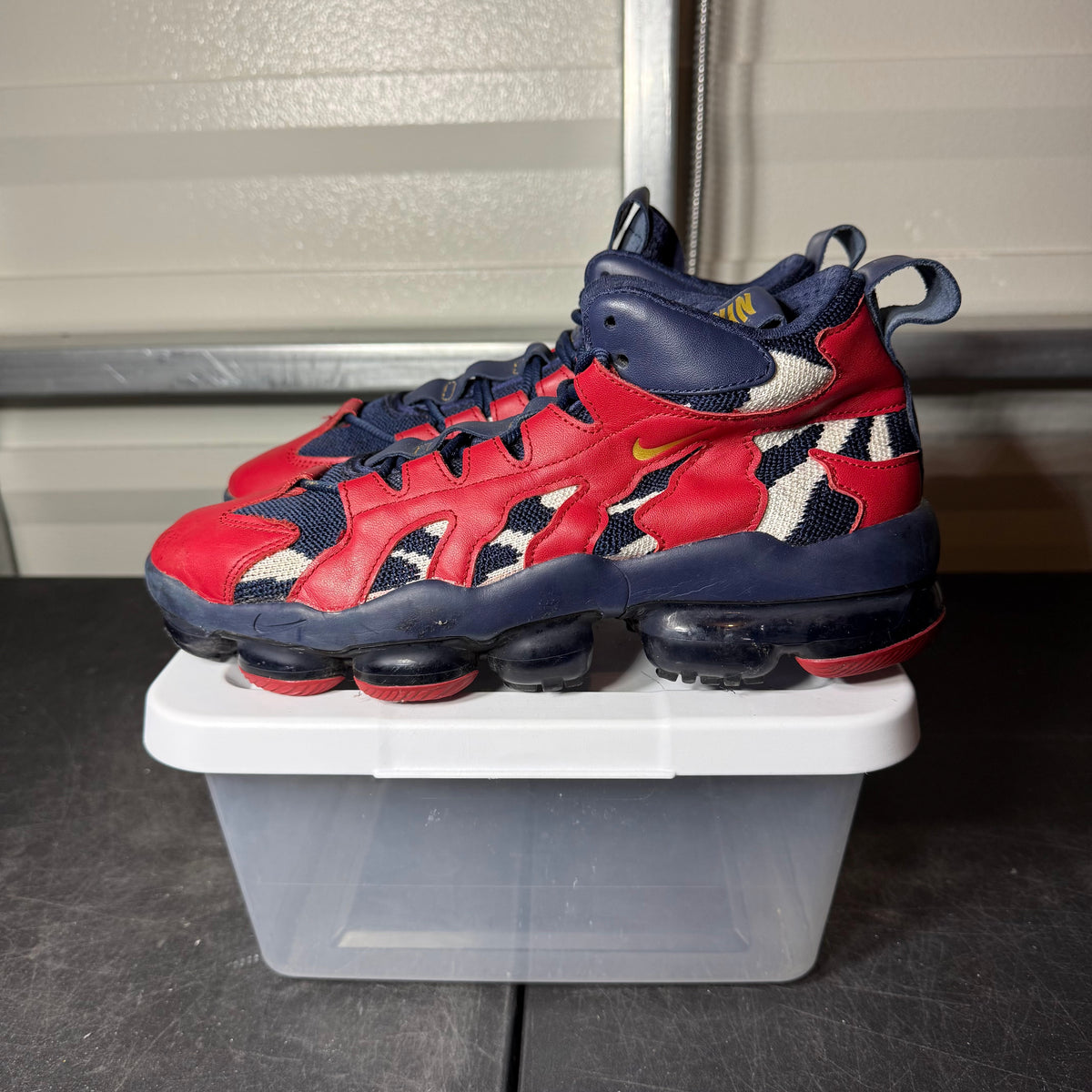 Size 9.5 - Nike VaporMax Gliese Olympic