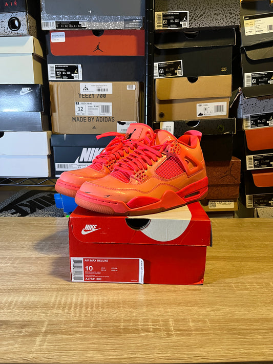 Size 9.5 M - Air Jordan 4 Retro NRG Hot Punch