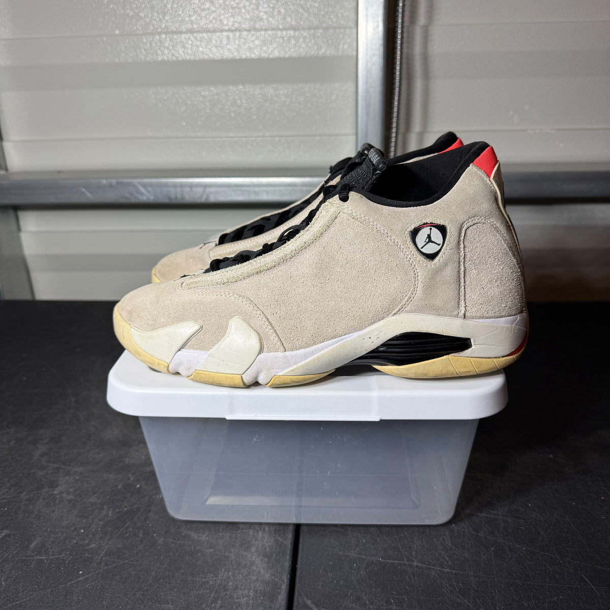 Size 9.5 - AJ 14 Desert Sand