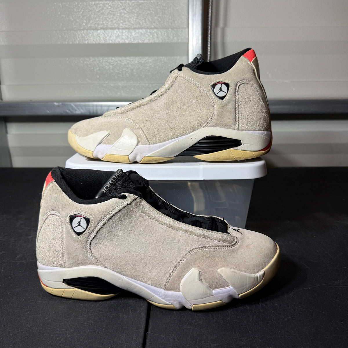 Size 9.5 - AJ 14 Desert Sand