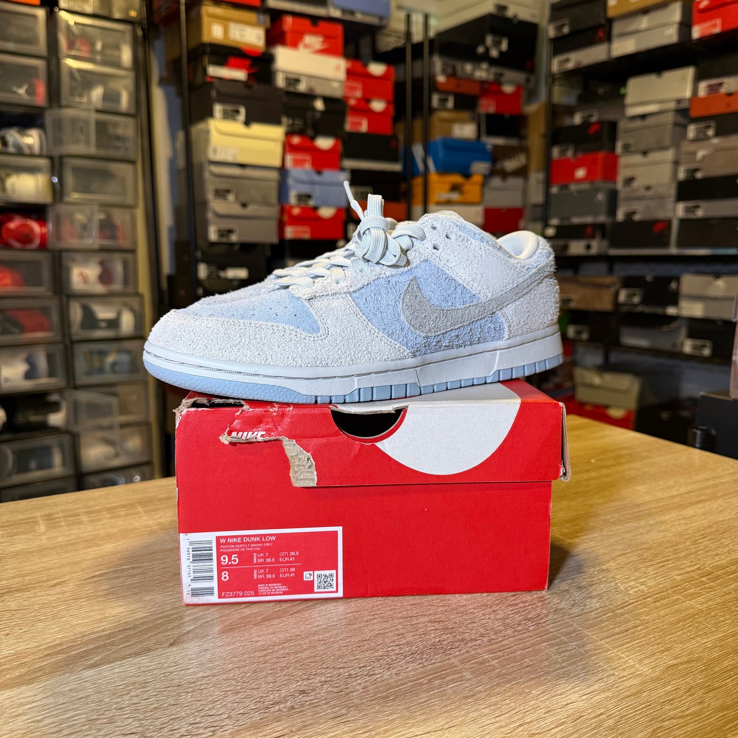 Size 8 - Dunk Low Photon Dust