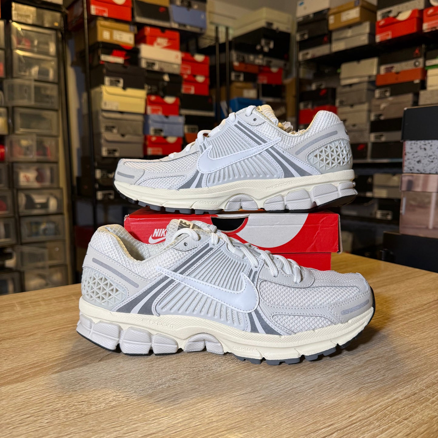 Size 10.5 - Vomero Photon Dust Metallic