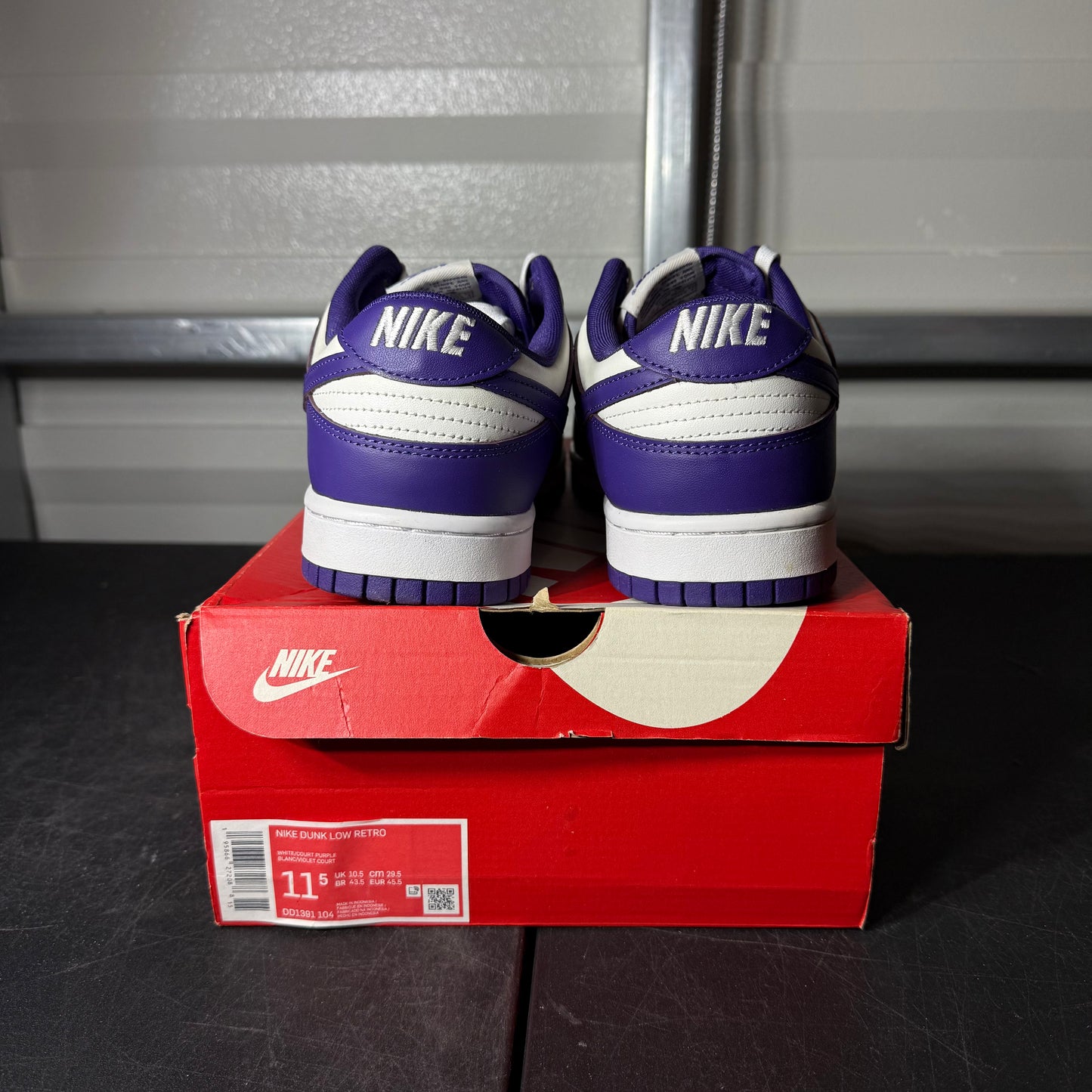 Size 11.5 - Dunk Championship Purple
