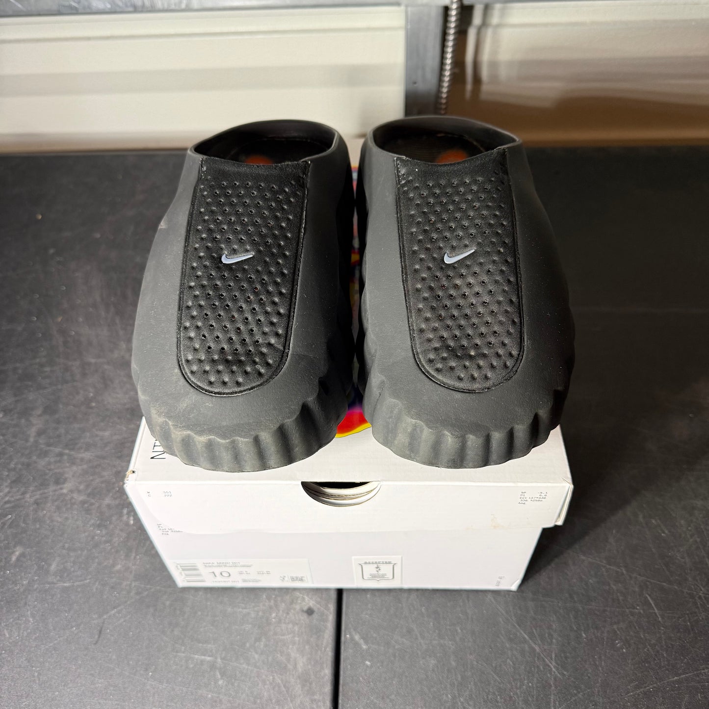Size 10 - Nike Mind 001 Slide Black