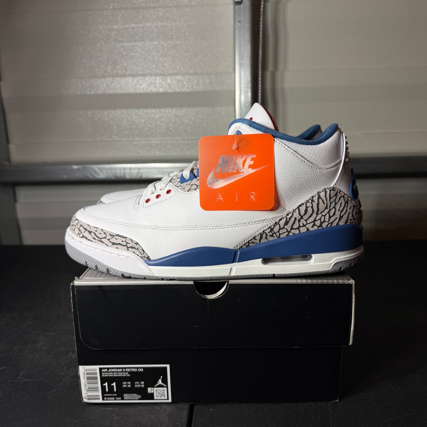 Size 11 - AJ 3 True Blue