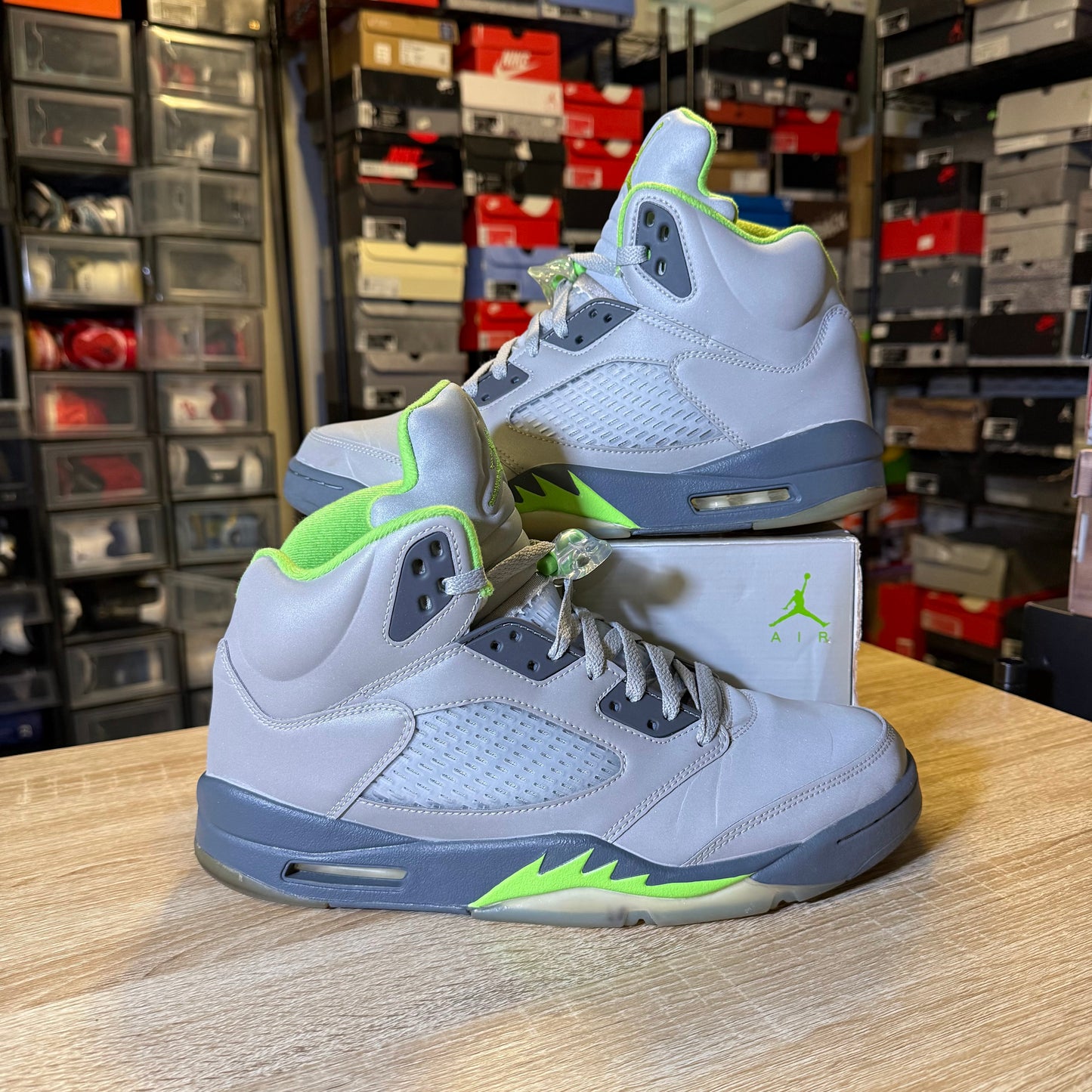 Size 12 - AJ 5 Green Bean