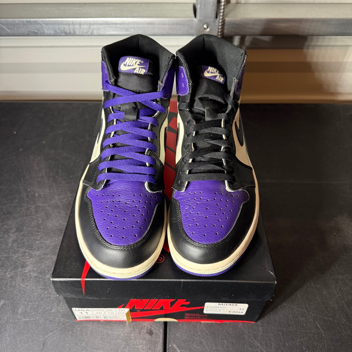 Size 11 - AJ 1 Court Purple OG