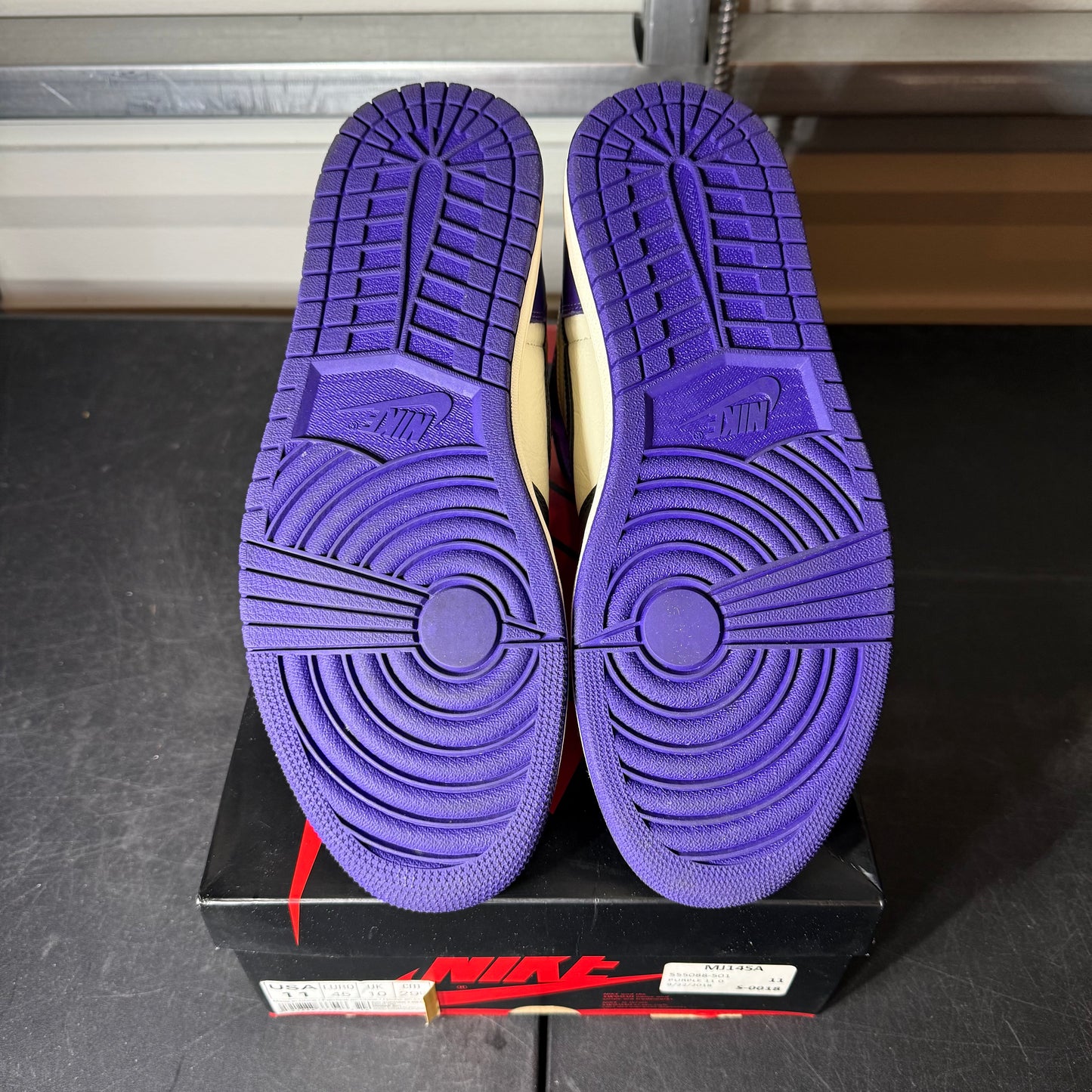 Size 11 - AJ 1 Court Purple OG