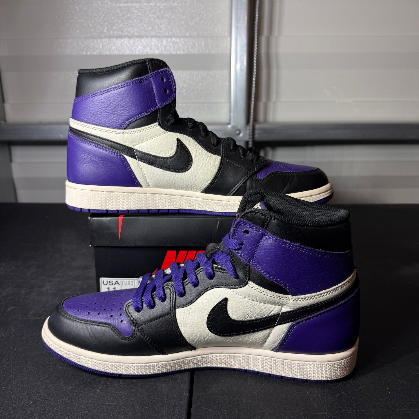 Size 11 - AJ 1 Court Purple OG