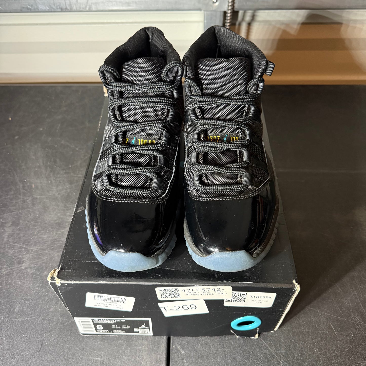 Size 8 - AJ 11 Gamma Blue