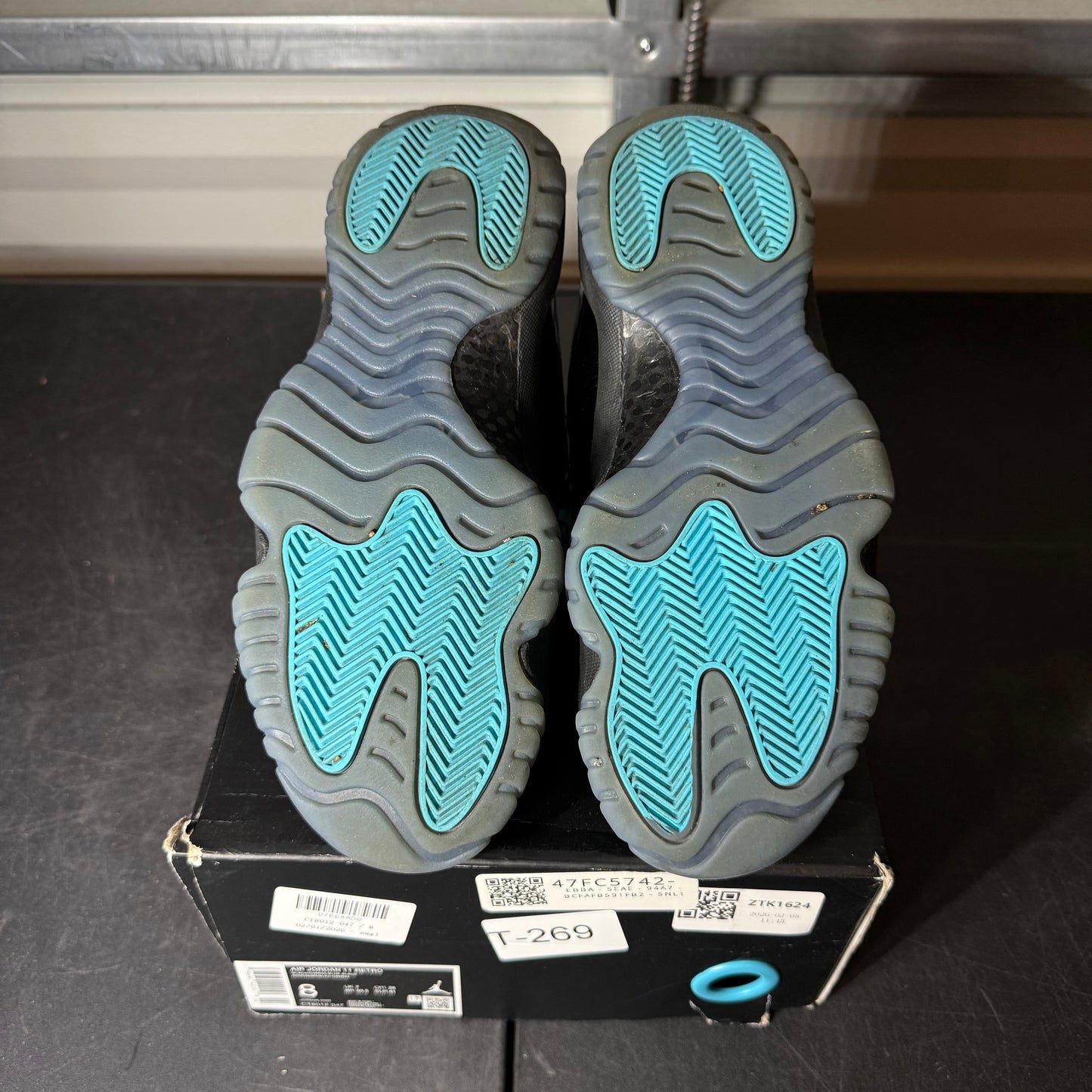 Size 8 - AJ 11 Gamma Blue