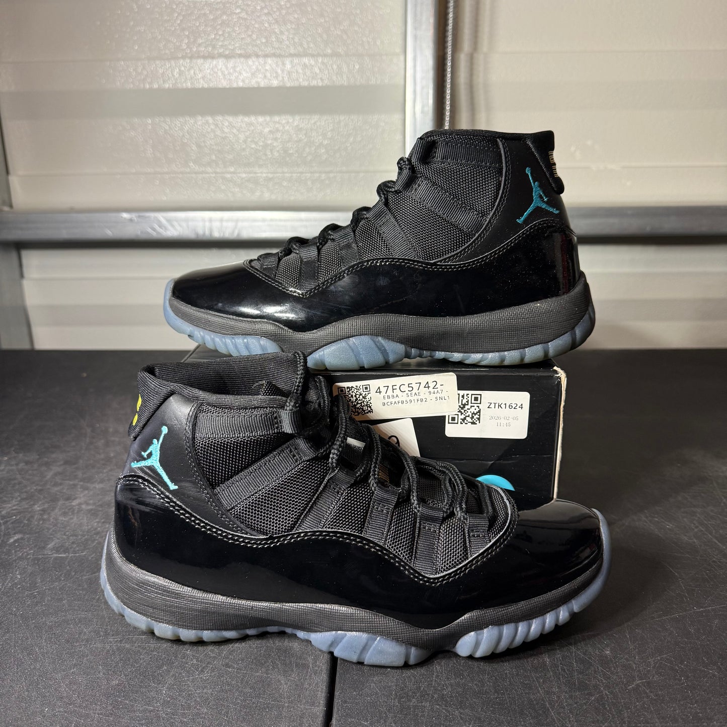 Size 8 - AJ 11 Gamma Blue