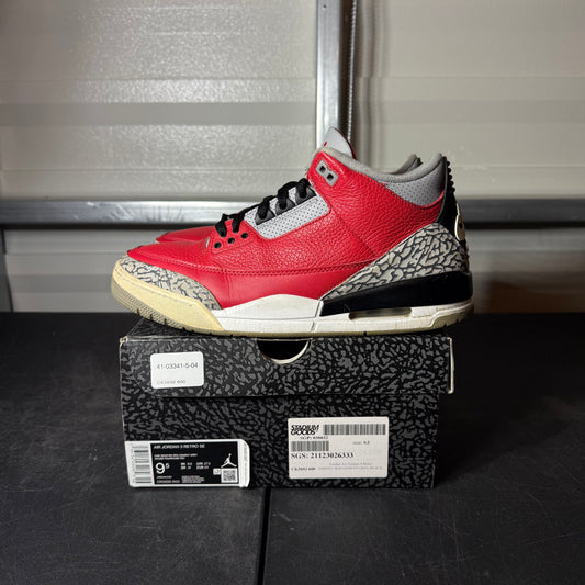 Size 9.5 - AJ 3 Unite