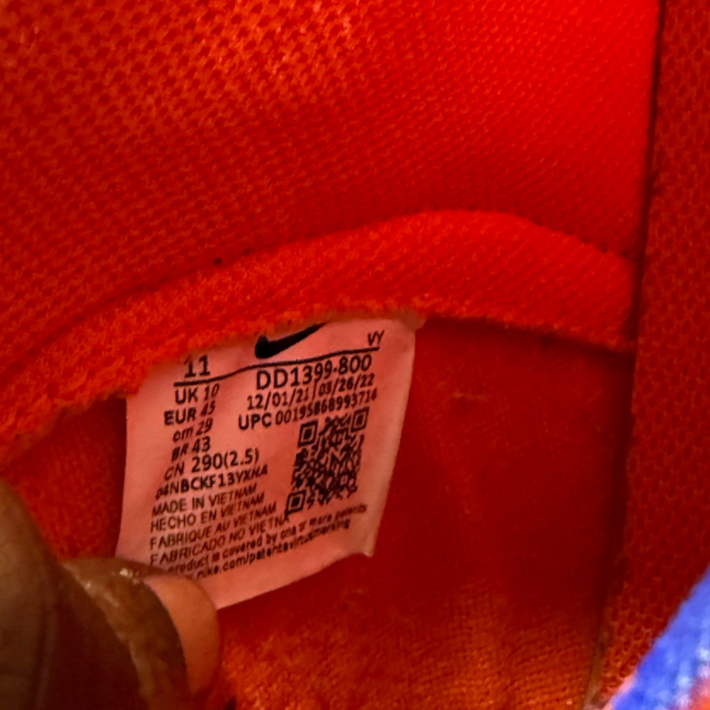 Size 11 - Dunk High Knicks