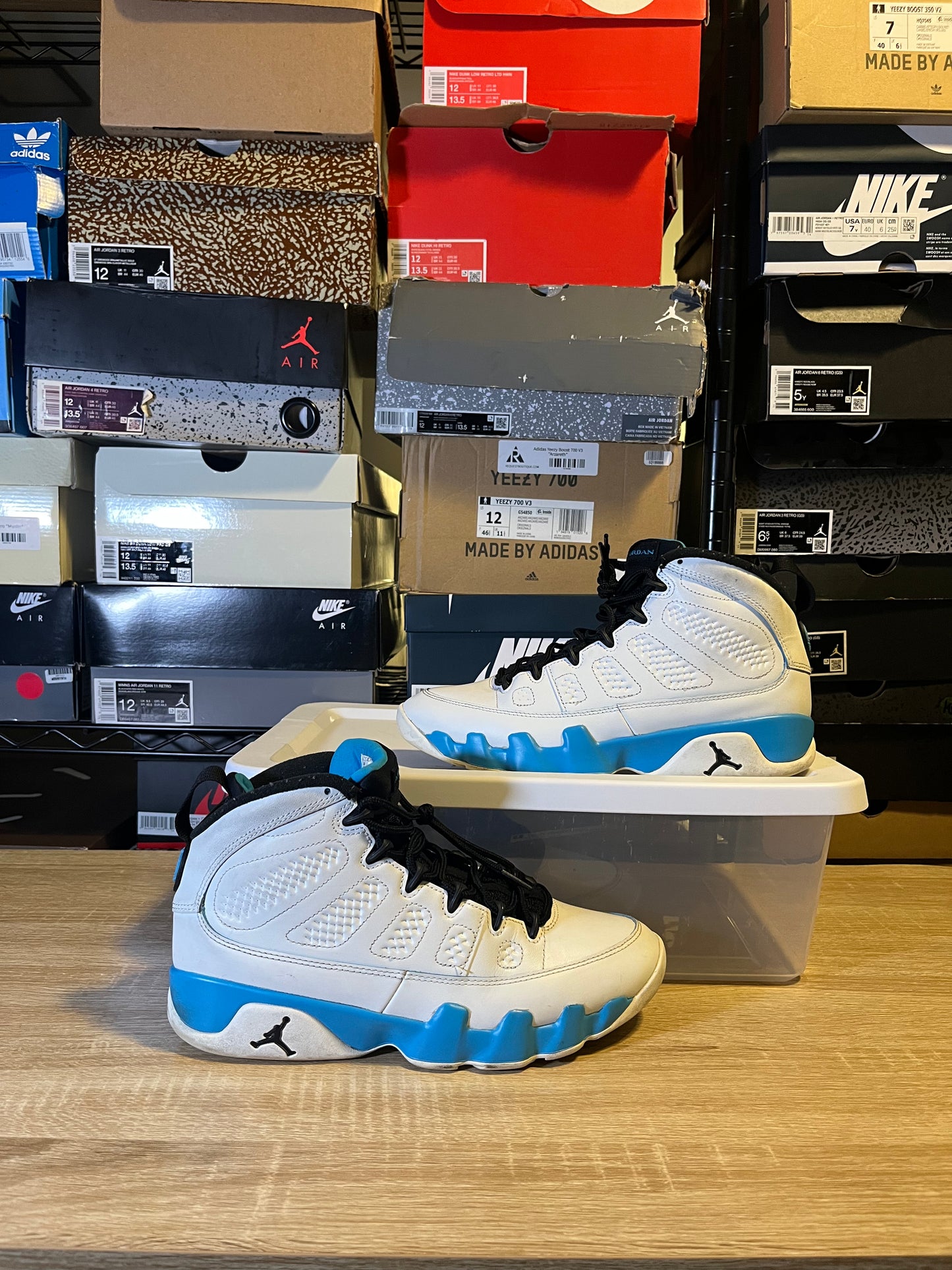Size 8 - AJ 9 Powder Blue