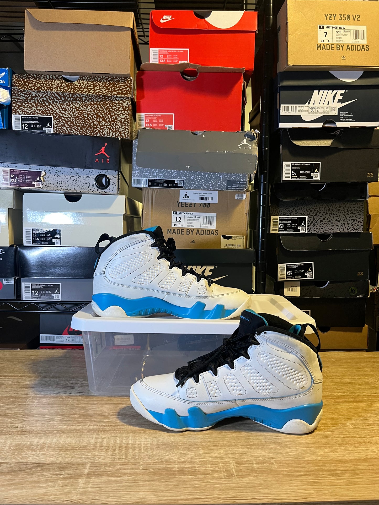 Size 8 - AJ 9 Powder Blue