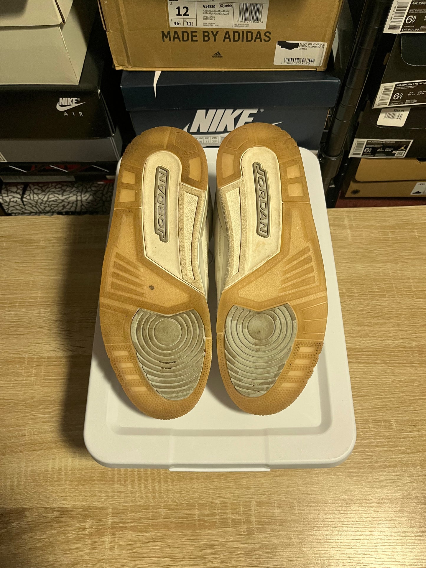 Size 8 - AJ 3 Craft Ivory