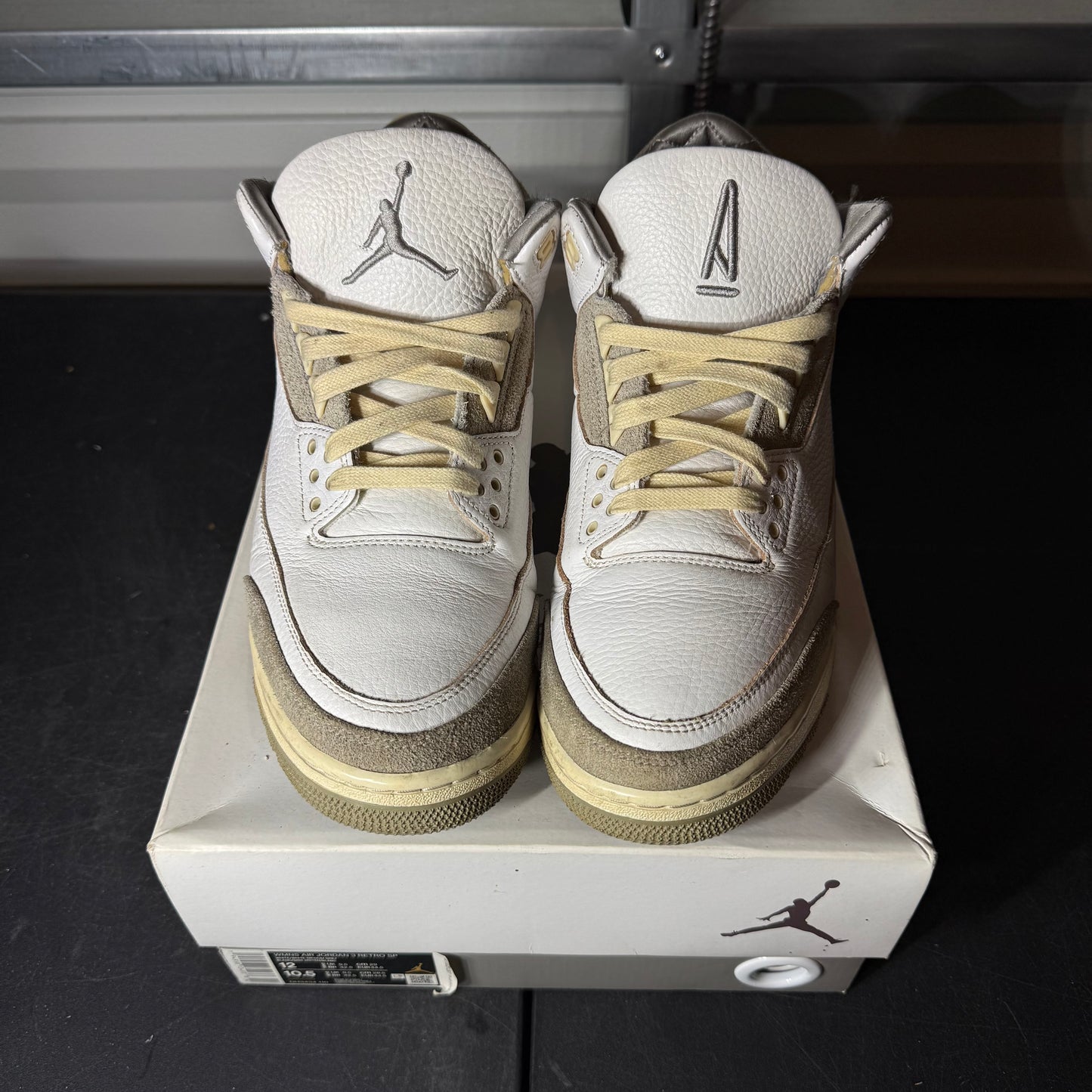Size 12W - AJ 3 Ma Maniere
