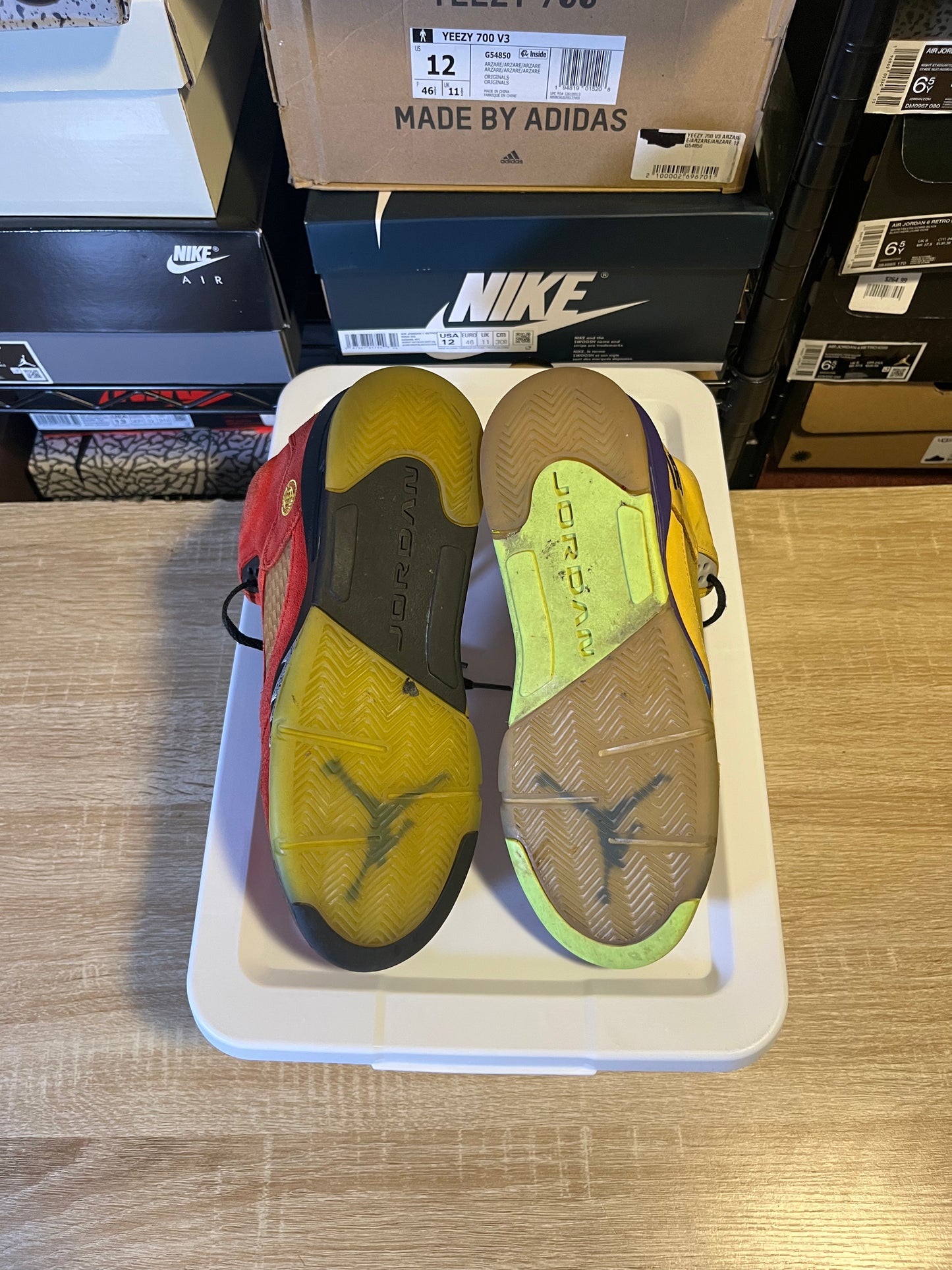 Size 6Y - AJ 5 What The