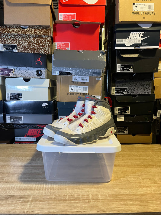 Size 7Y - AJ 9 Fire Red