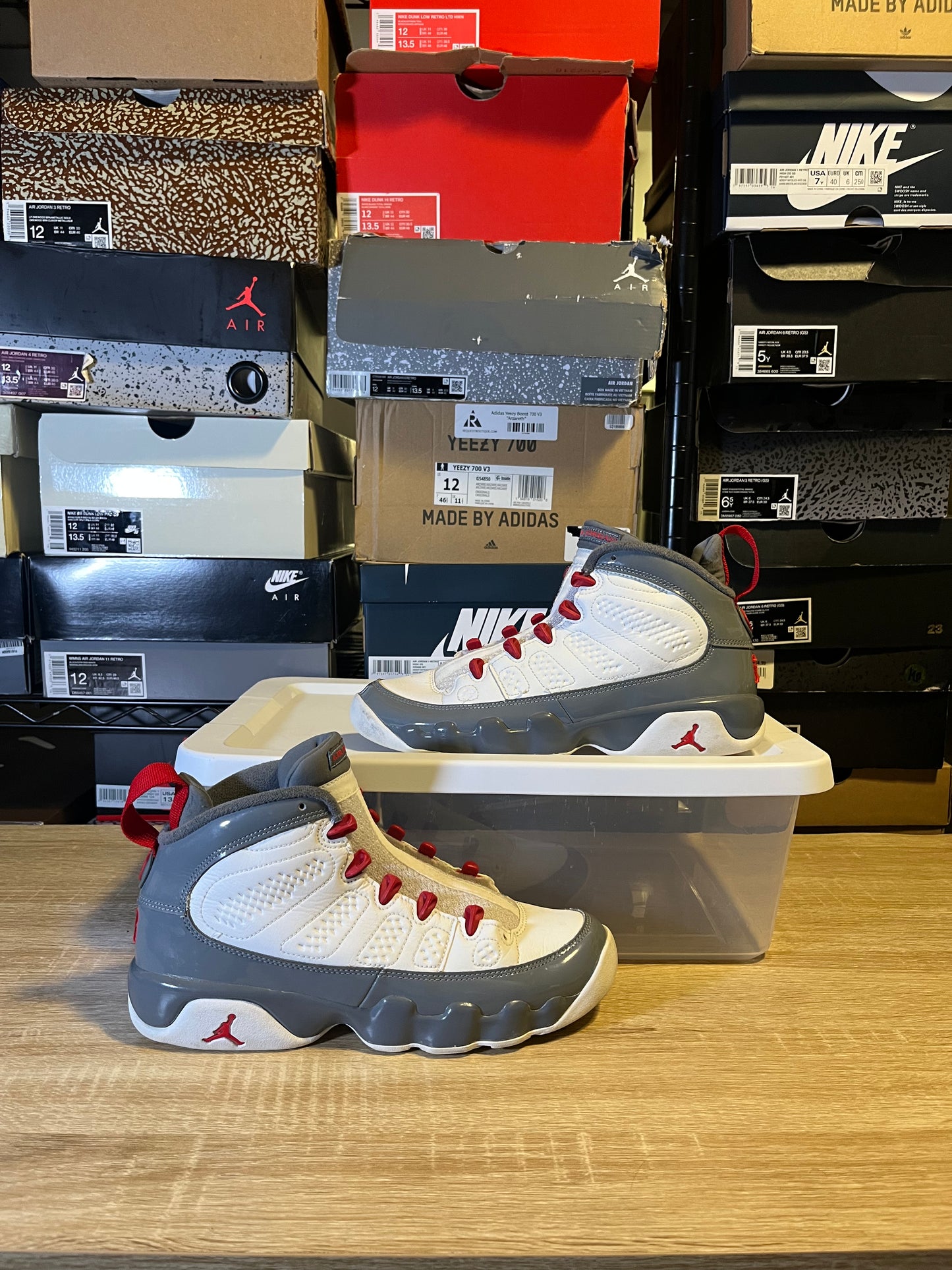 Size 7Y - AJ 9 Fire Red