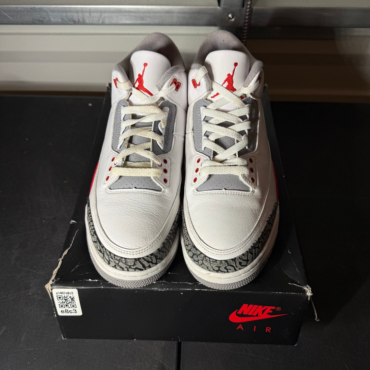 Size 11.5 - AJ 3 Fire Red