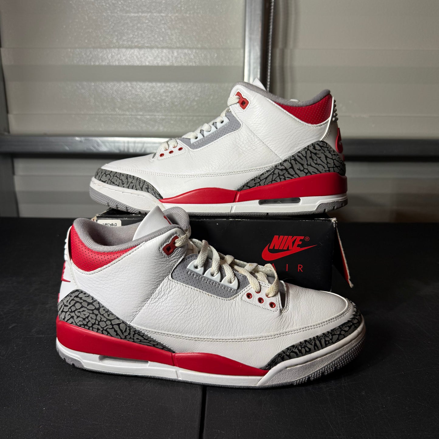 Size 11.5 - AJ 3 Fire Red