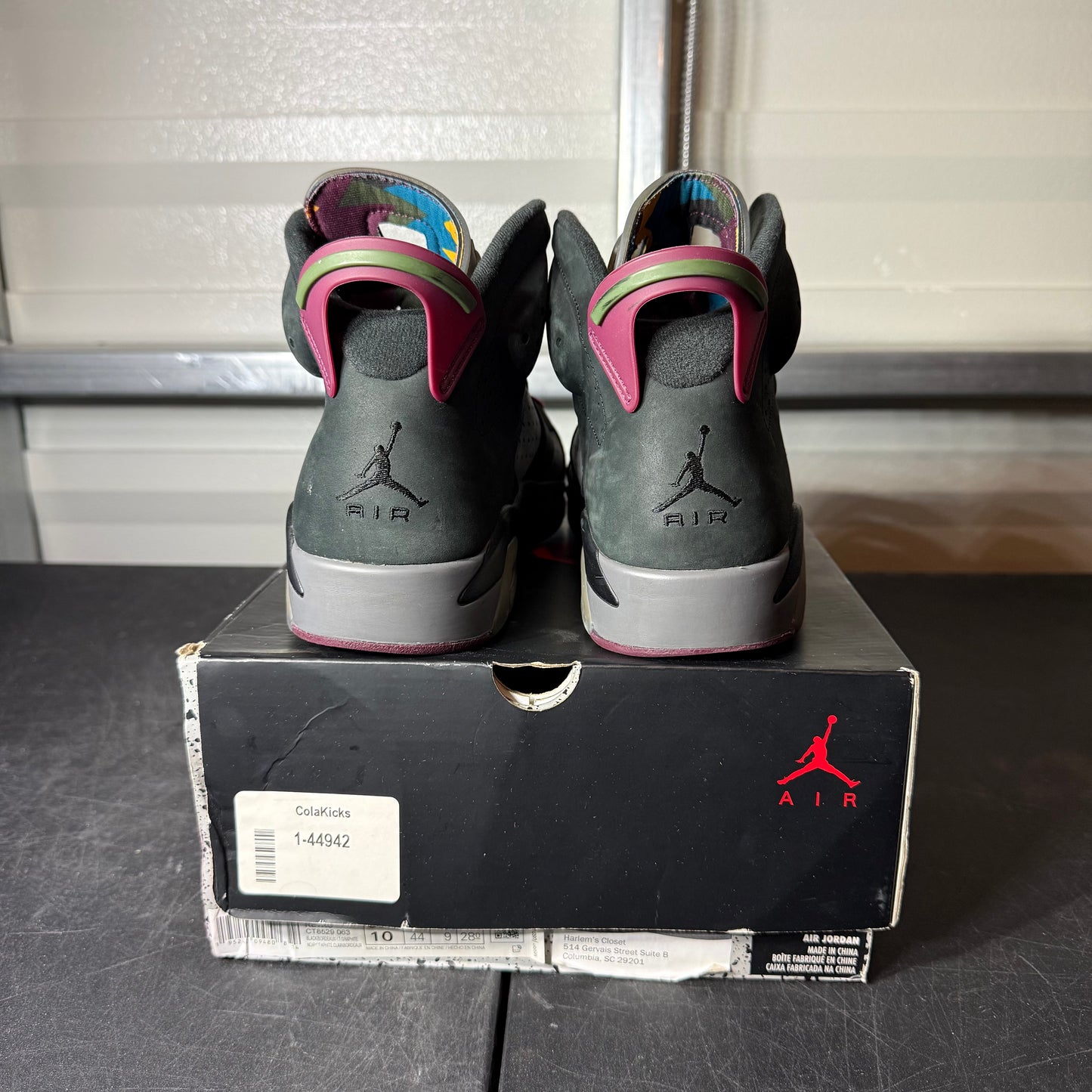 Size 10 - AJ 6 Bordeaux