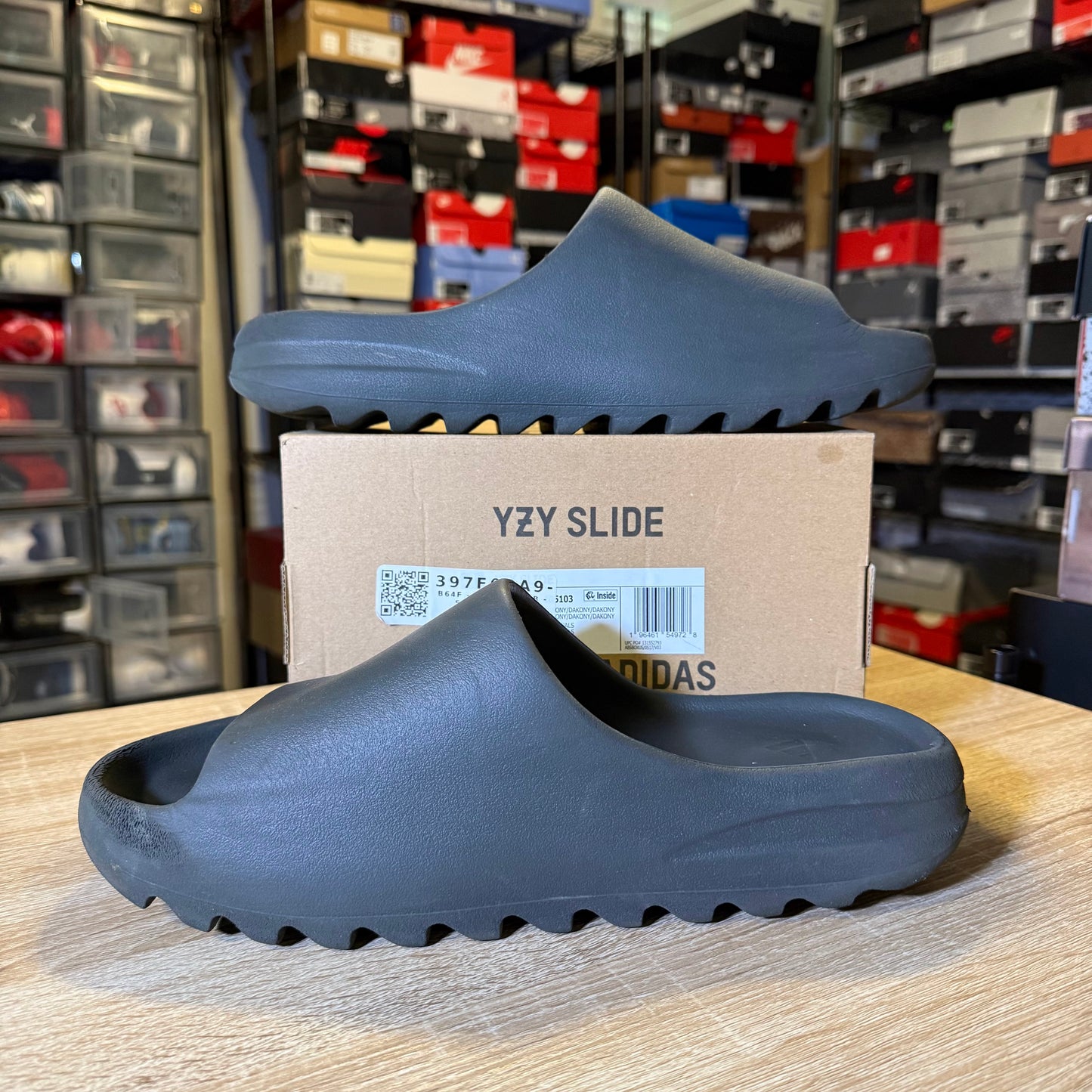 Size 13 - YZY Slide Dark Onyx