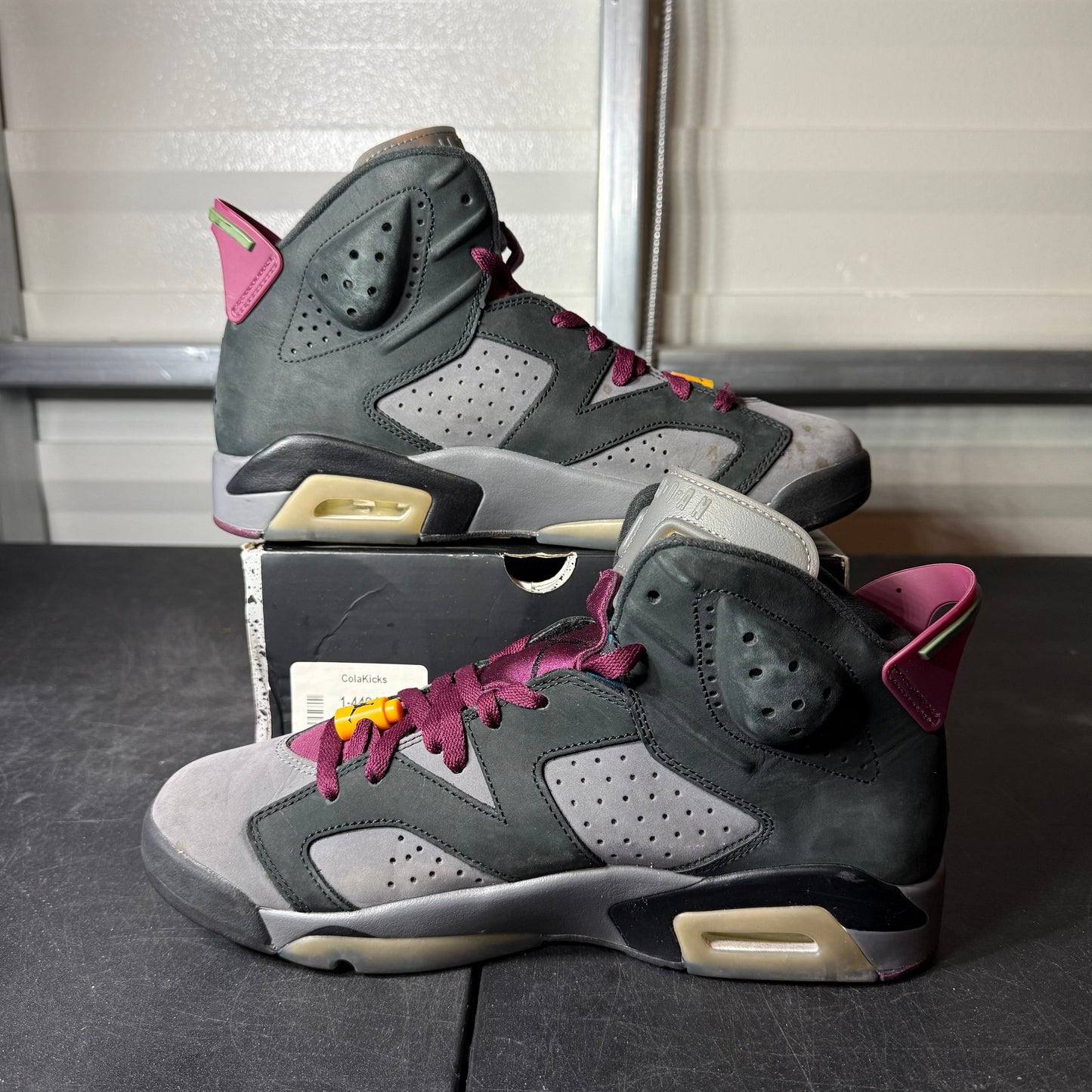 Size 10 - AJ 6 Bordeaux