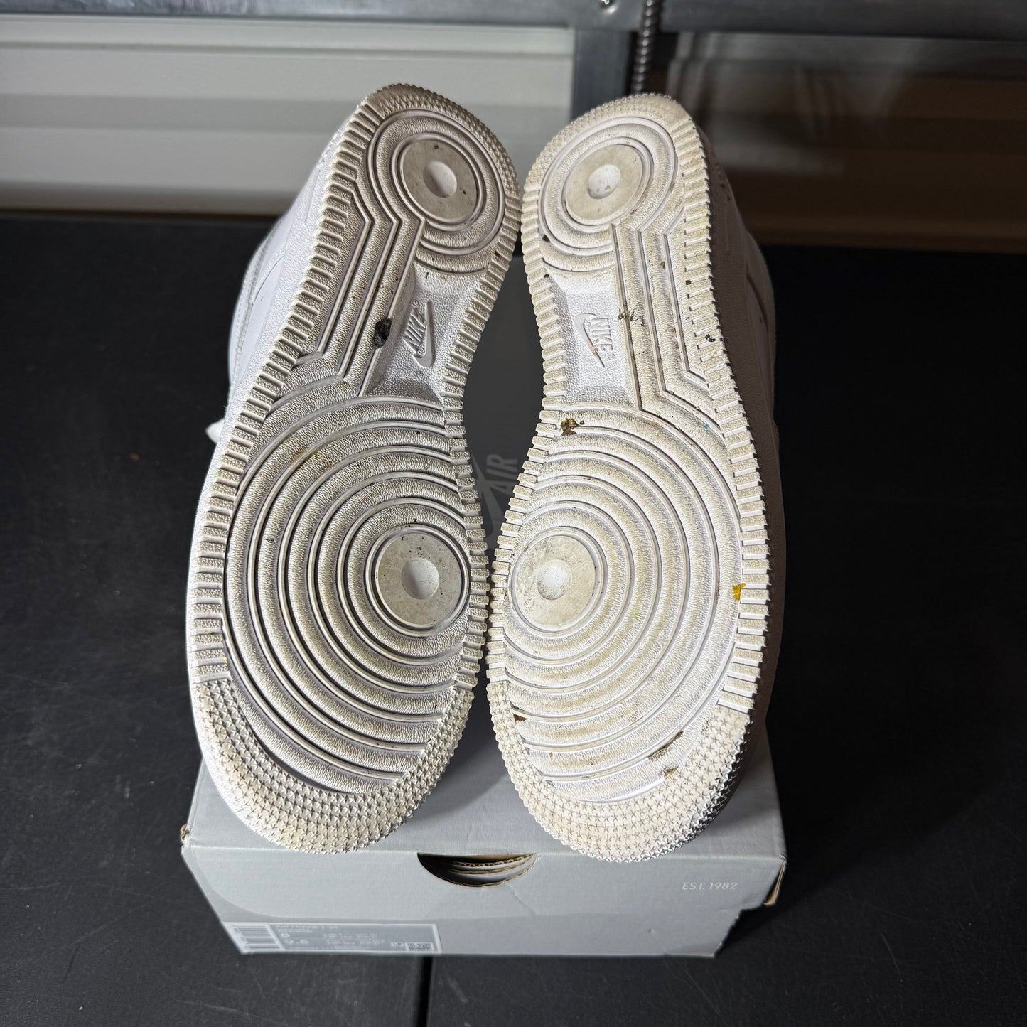 Size 8 - AF 1 White