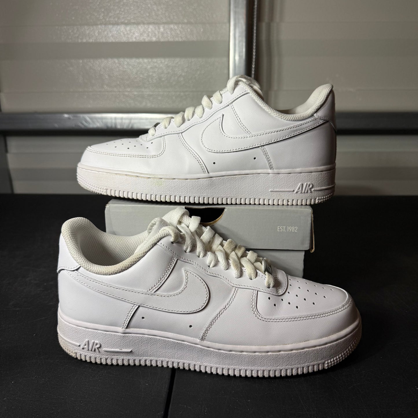Size 8 - AF 1 White