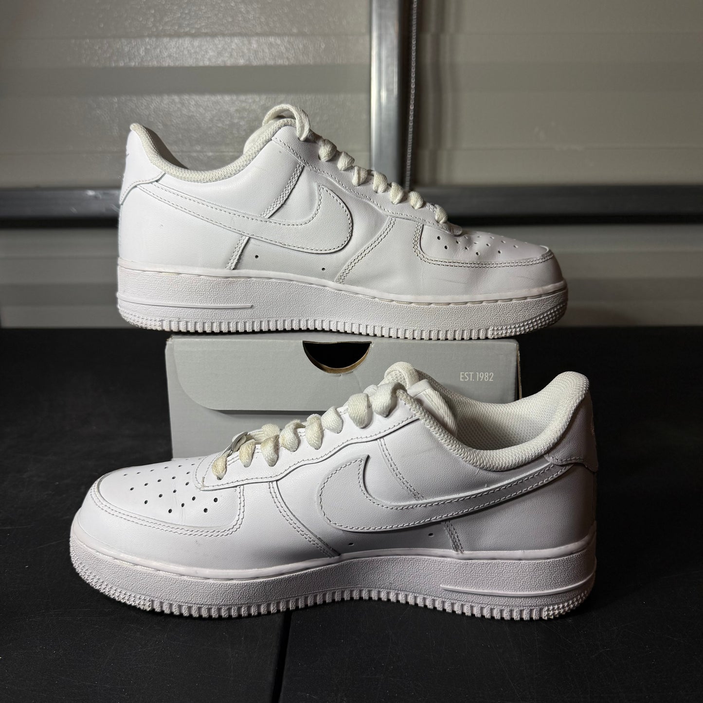 Size 8 - AF 1 White