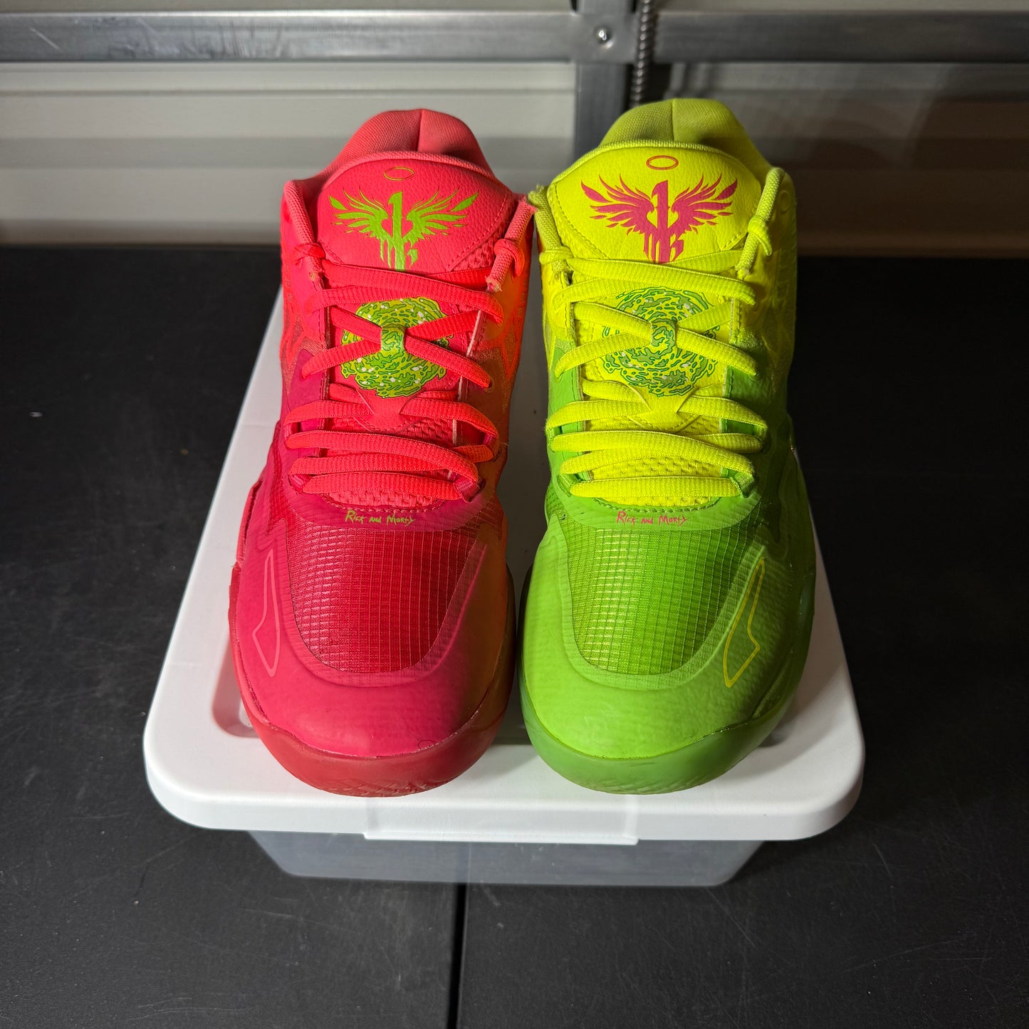 Size 12 - Puma LaMelo Ball MB.01 Rick and Morty