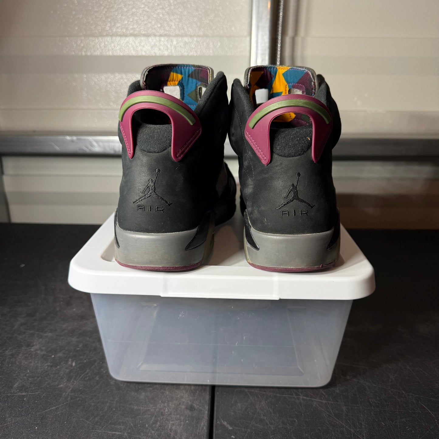 Size 10.5 - AJ 6 Bordeaux