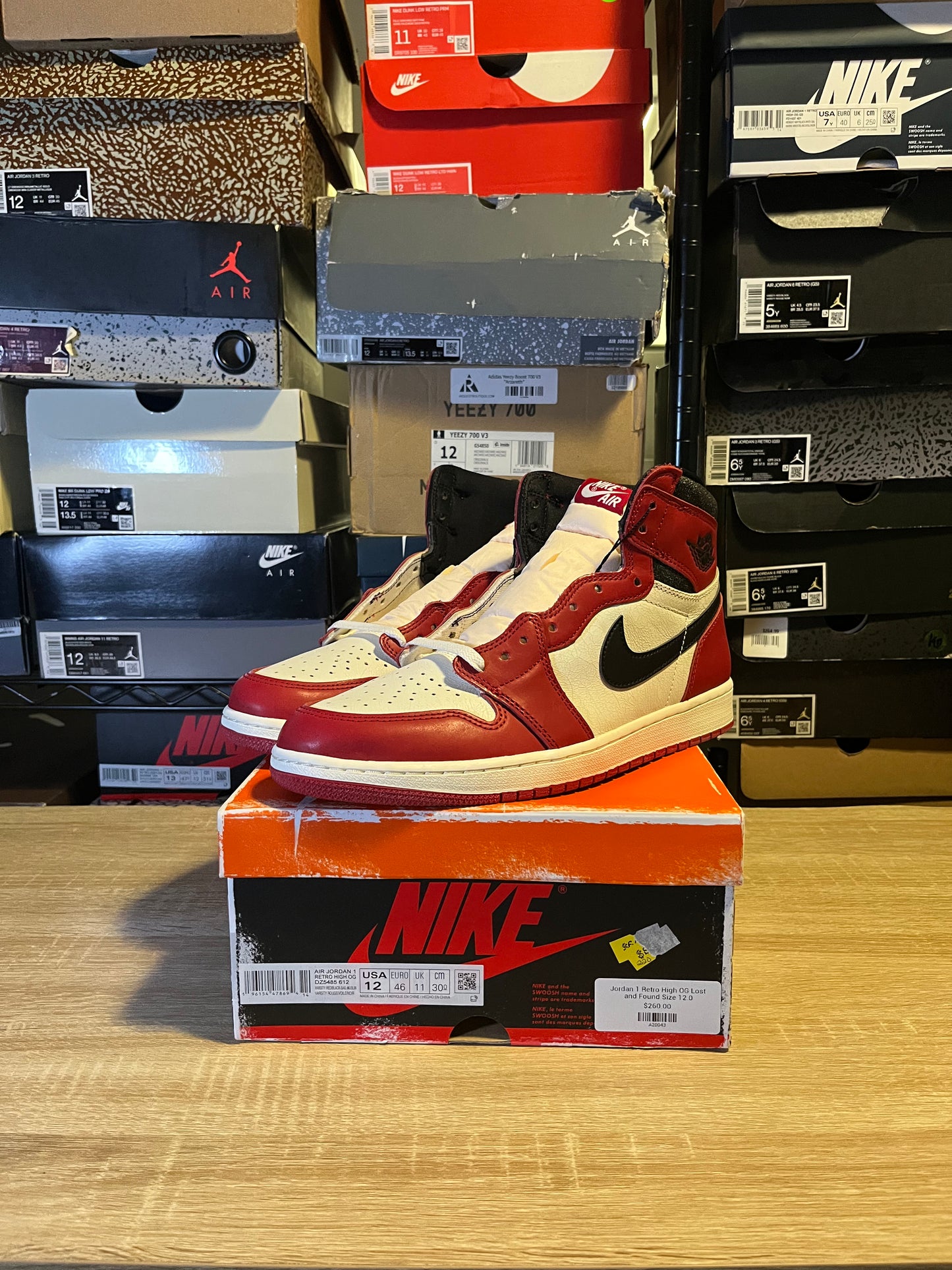 Size 12 - AJ 1 Reimagined Lost & Found