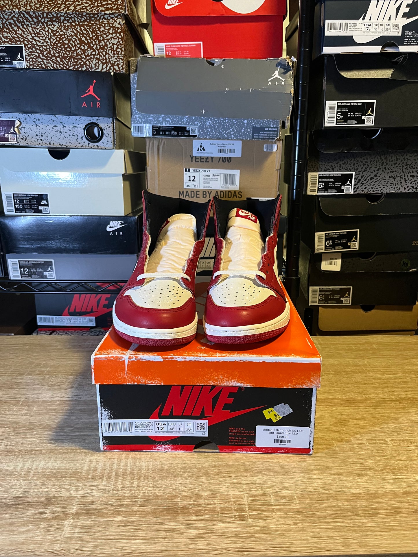 Size 12 - AJ 1 Reimagined Lost & Found