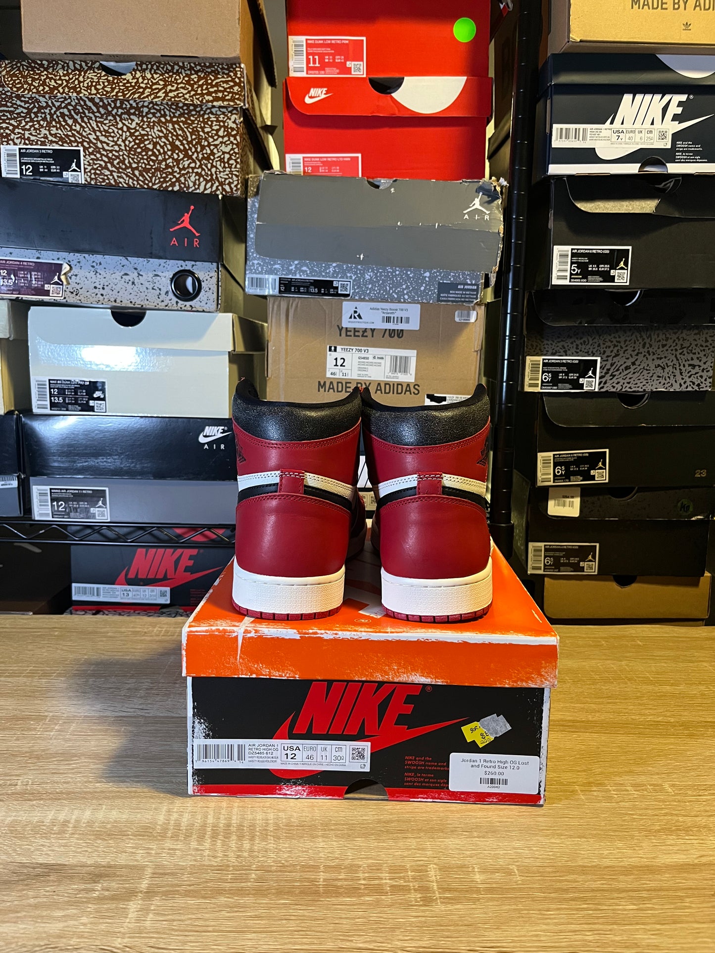 Size 12 - AJ 1 Reimagined Lost & Found