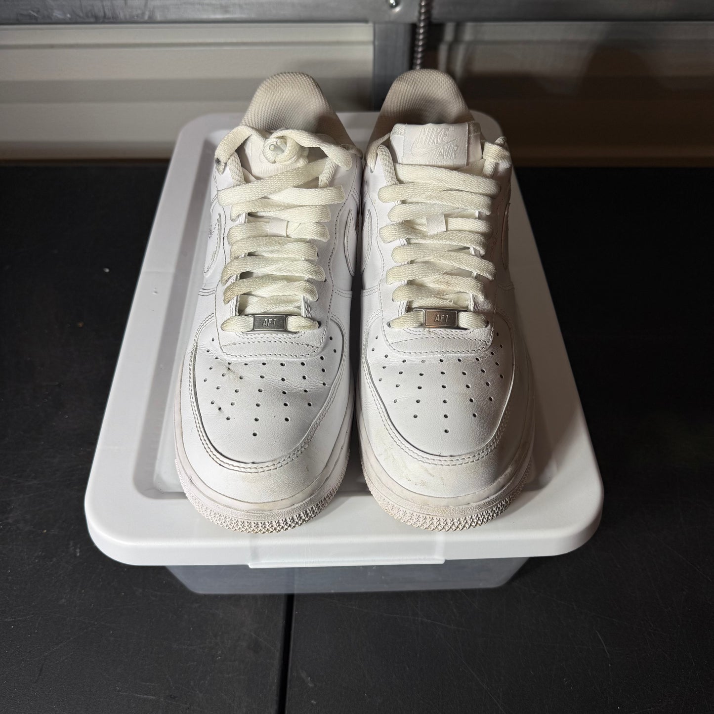 Size 8 - AF 1 White