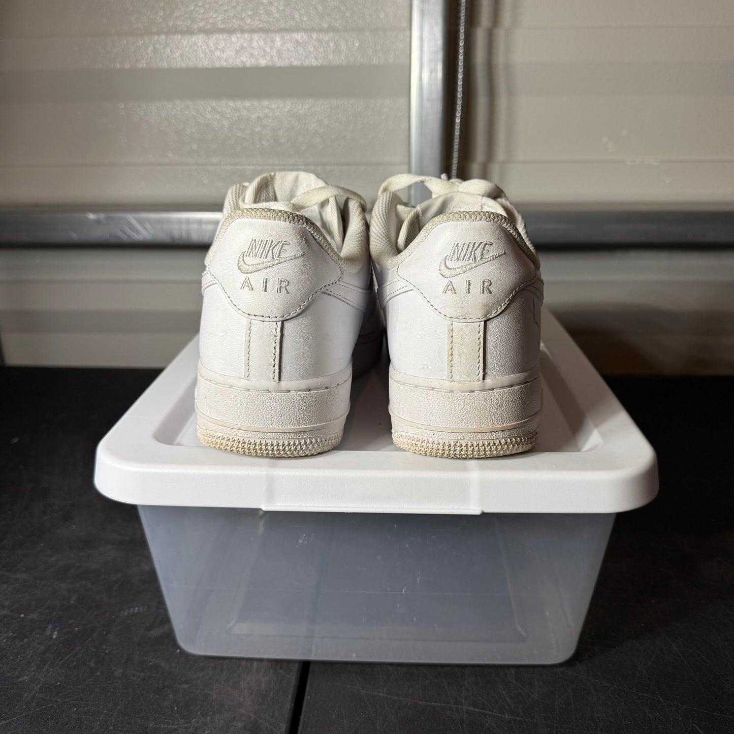 Size 8 - AF 1 White