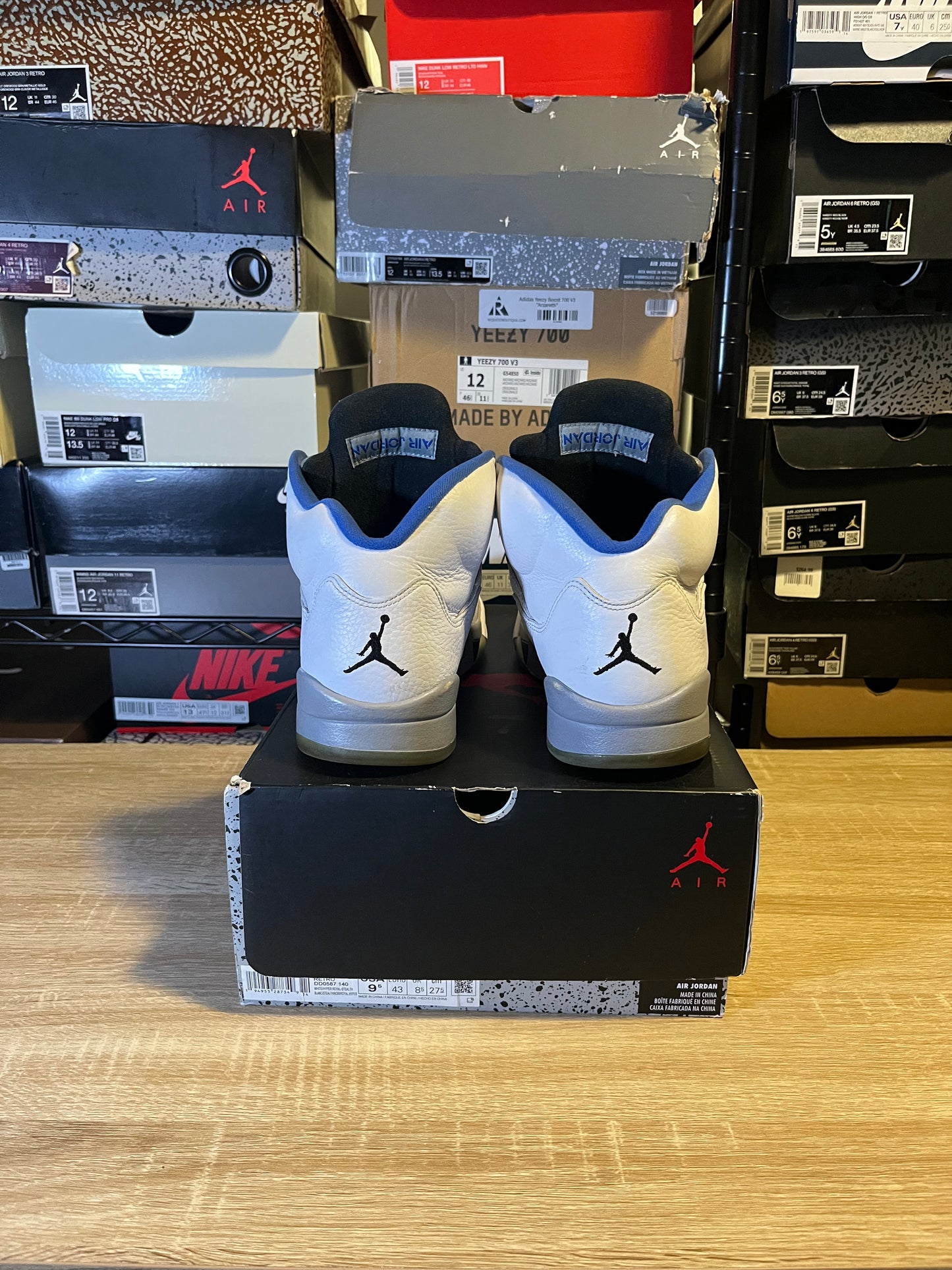 Size 9.5 - AJ 5 Stealth 2.0