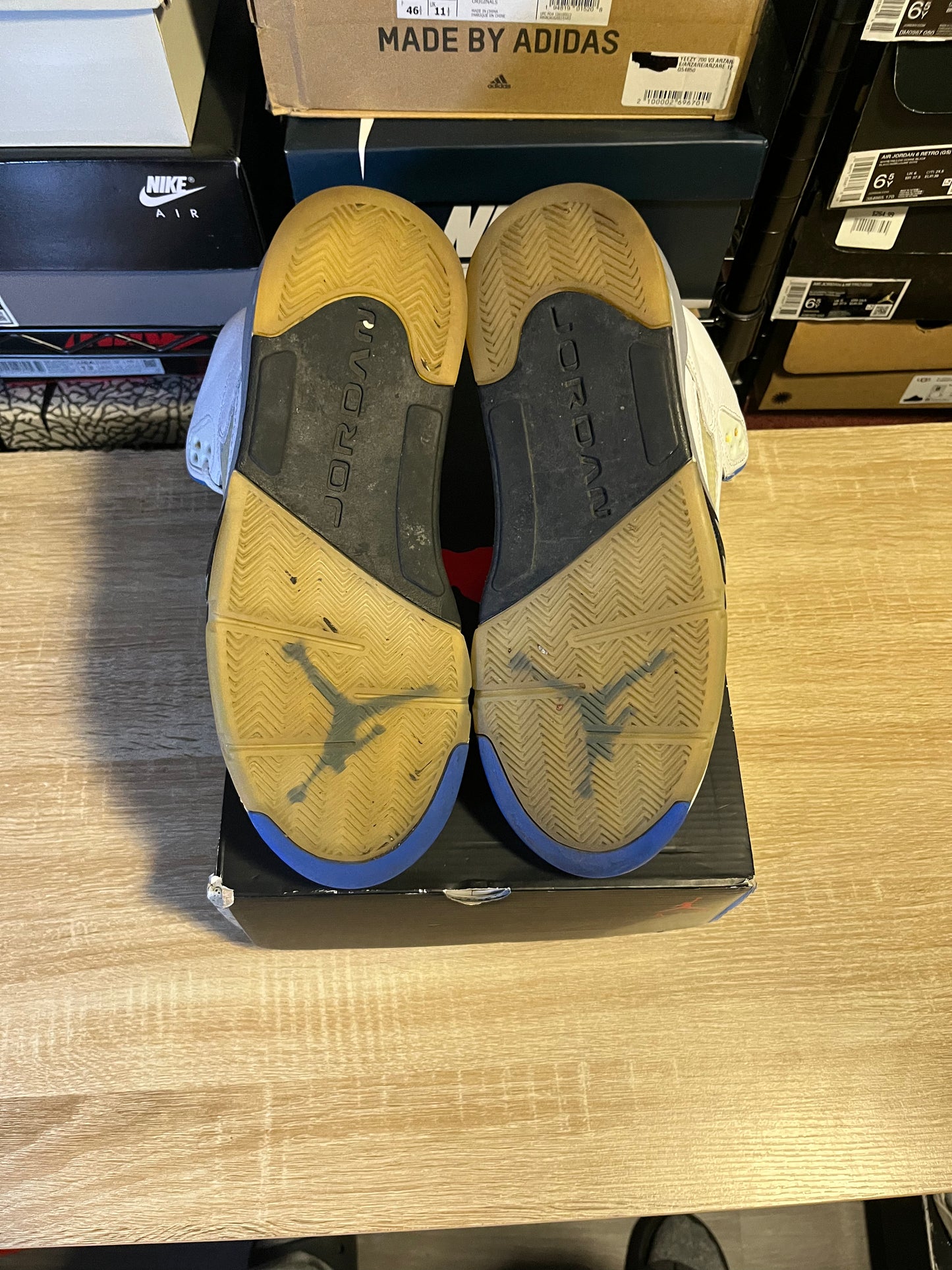 Size 9.5 - AJ 5 Stealth 2.0