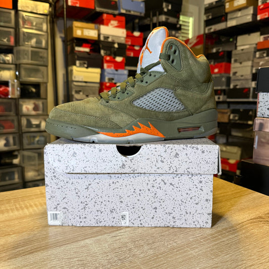 Size 10 - AJ 5 Olive