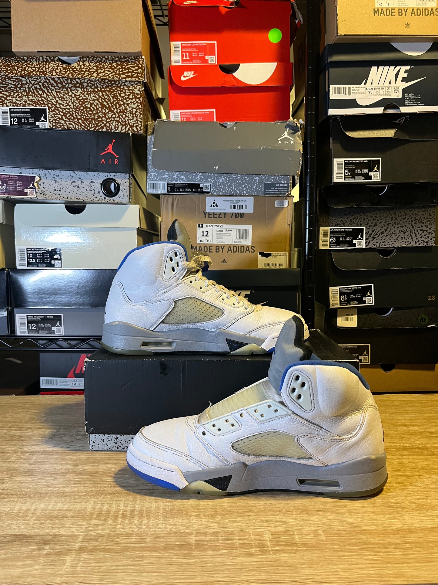 Size 9.5 - AJ 5 Stealth 2.0