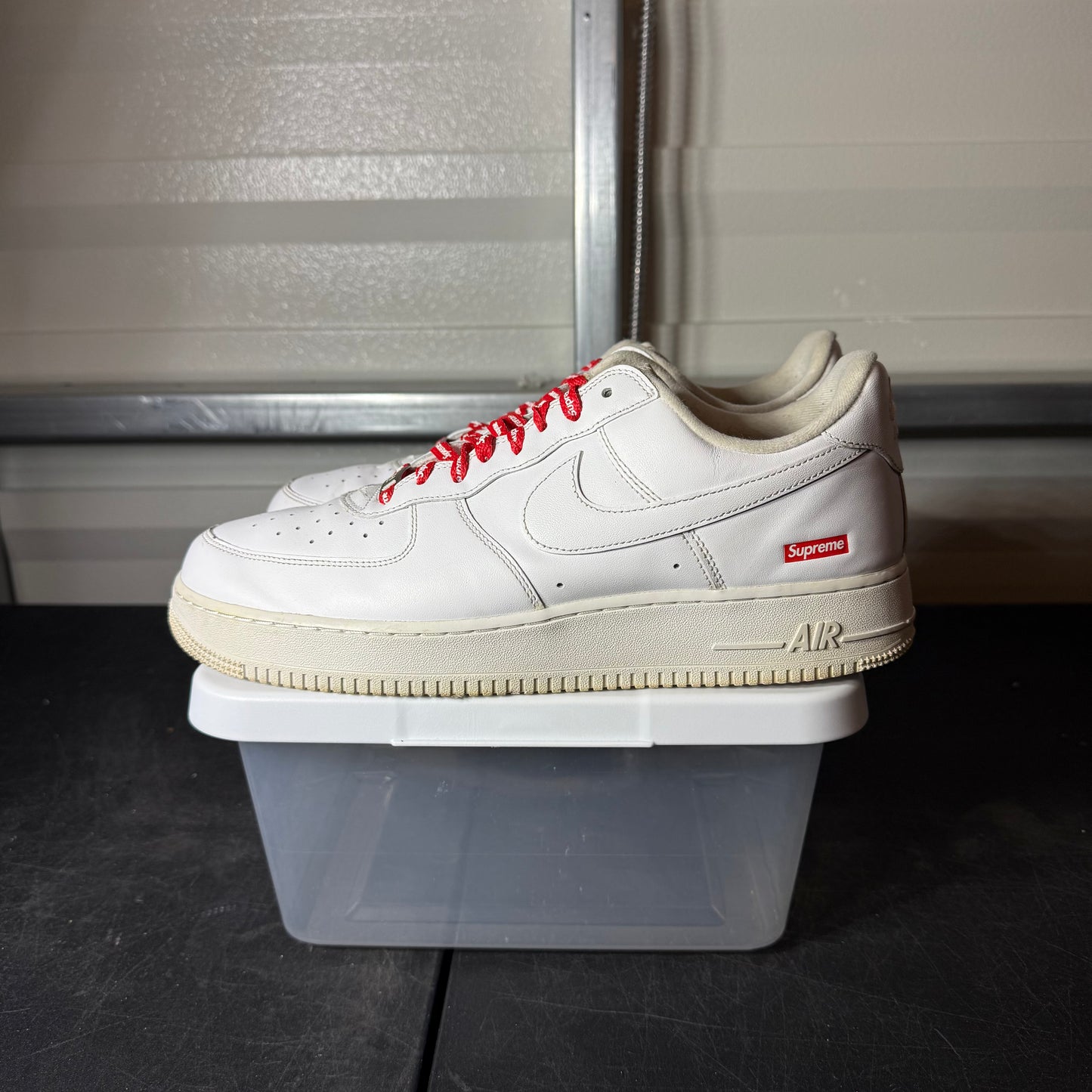 Size 11.5  - AF 1 White Supreme
